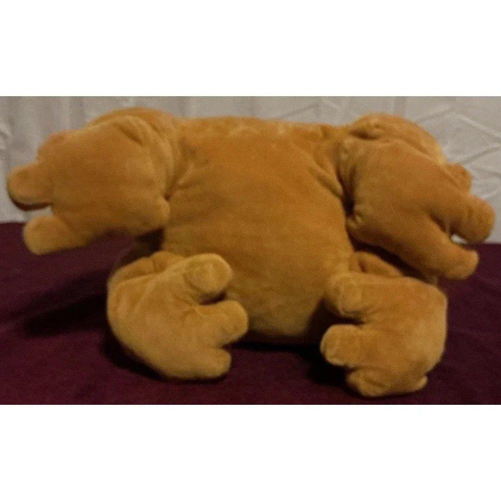 Minecraft Frog Pillow Buddy Plush stuffed Tan brown 2022 Mojang